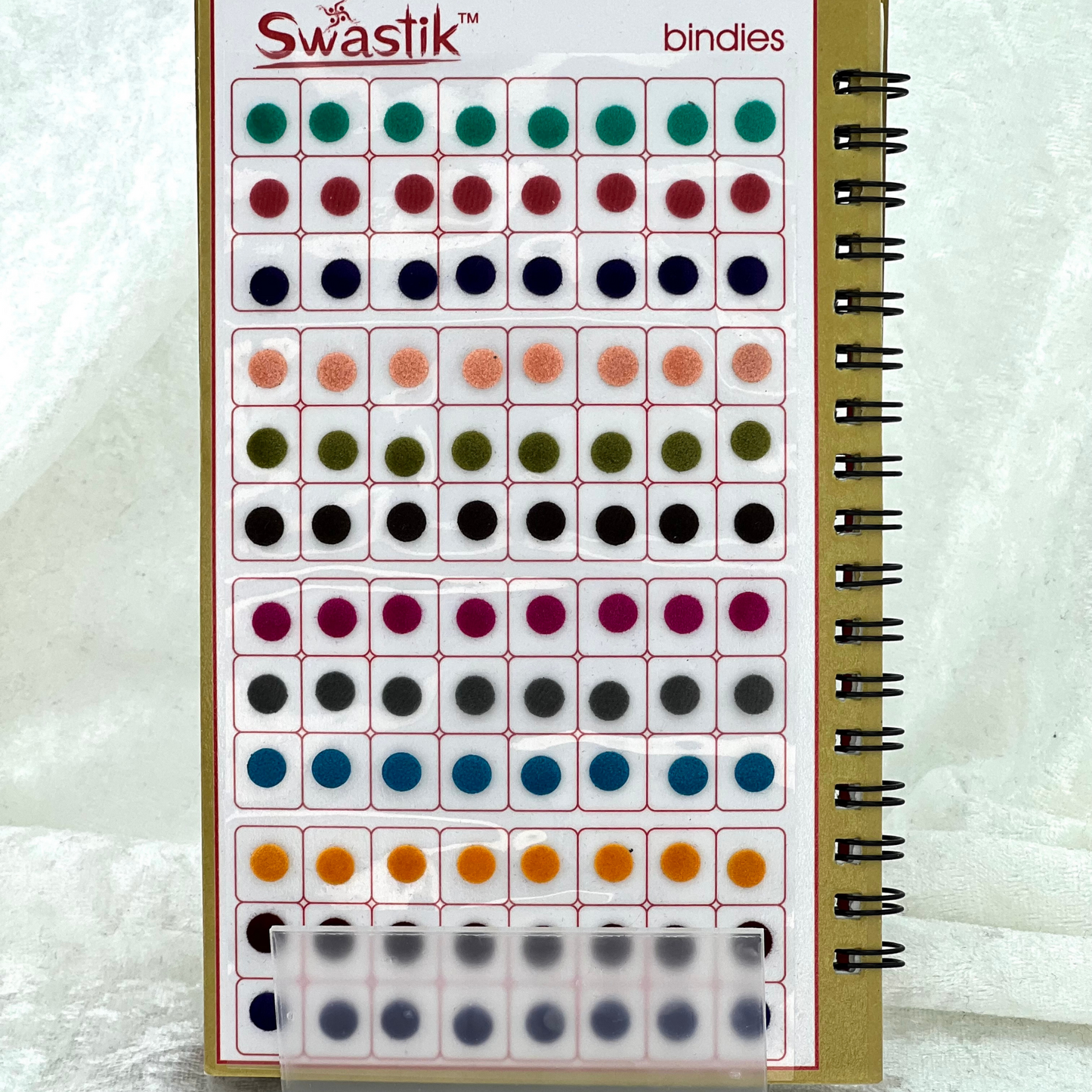 Bindi book - Round shaped in various different sizes and colours. Prefect for Indian weddings, parties and special occasions.
