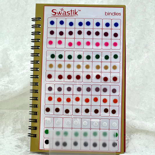 Bindi Book in plain and various different, sizes and colours.  Prefect for Indian weddings, parties and special occasions.